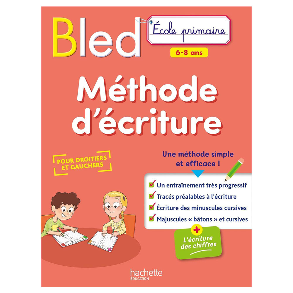 BLED Méthode d'écriture 6-8 ans