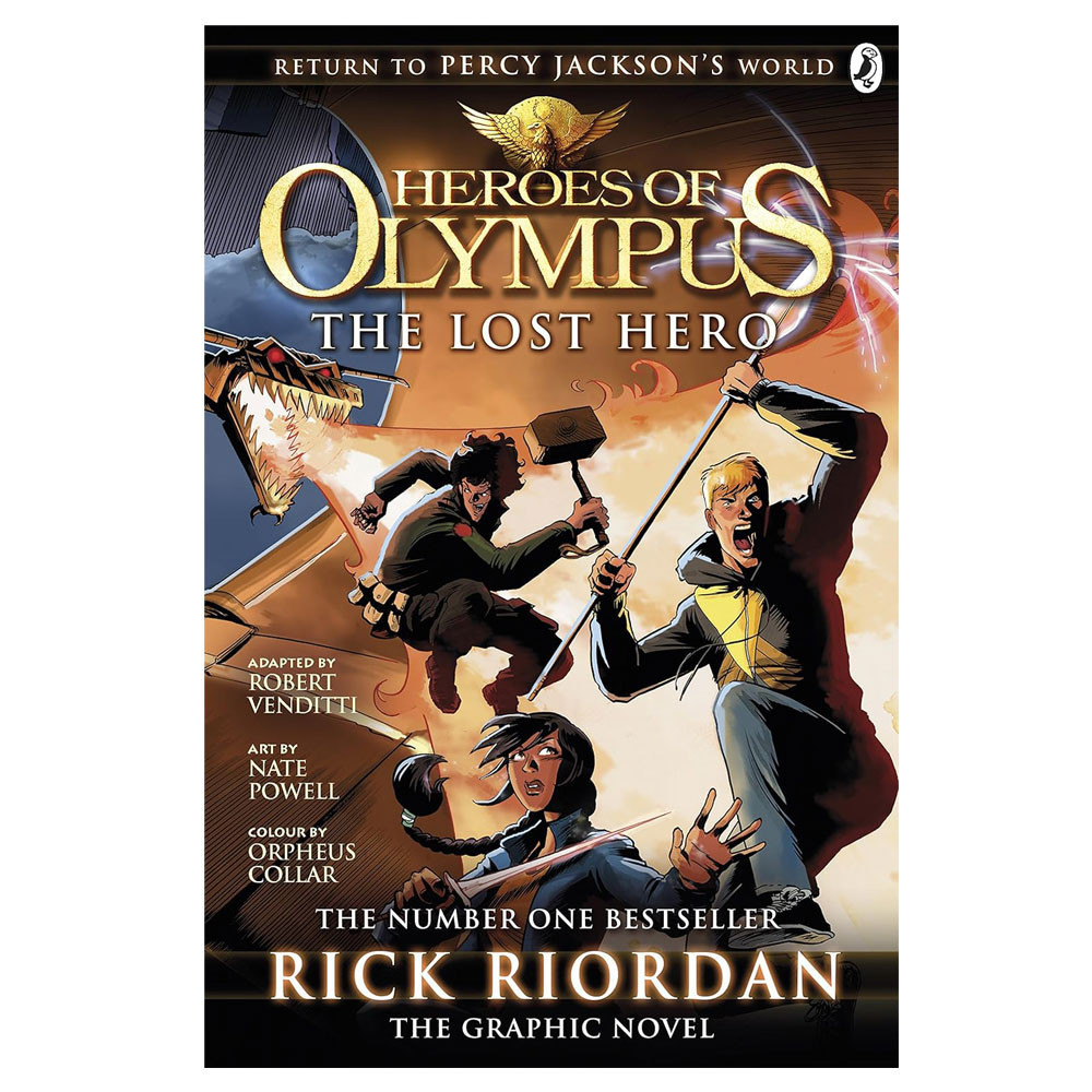 The Lost Hero:- The Graphic Novel -Heroes of Olympus -Book 1- Rick Riordan