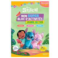 Disney - Stitch - Mon super bloc d'activités de Grande Section (5 - 6 ans)
