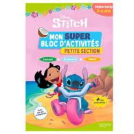 Disney - Stitch - Mon super bloc d'activités de Petite Section (3-4 ans)