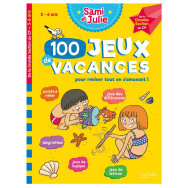 100 Jeux de vacances - Sami et Julie - De la Grande Section au CP - Cahier de vacances 2026