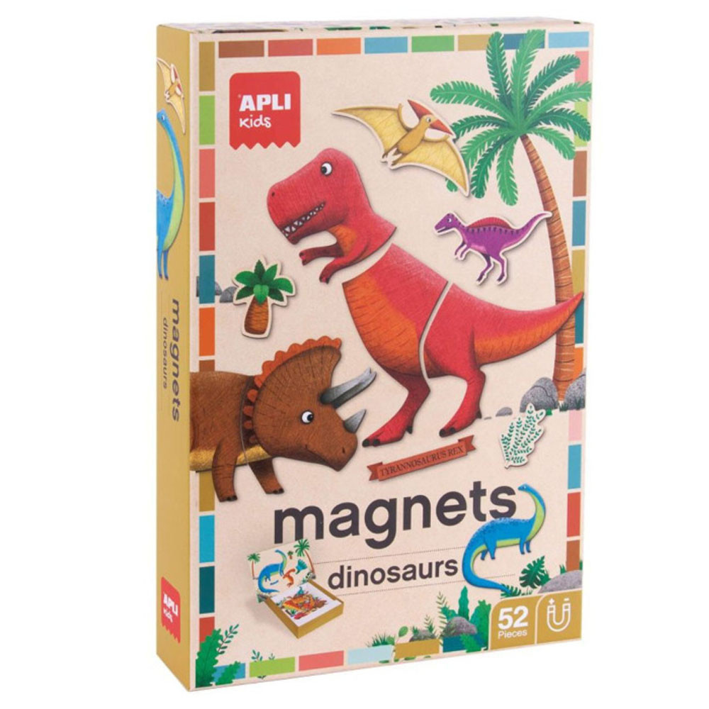 Jeu magnétique Apli - MAGNETS DINOSAURES