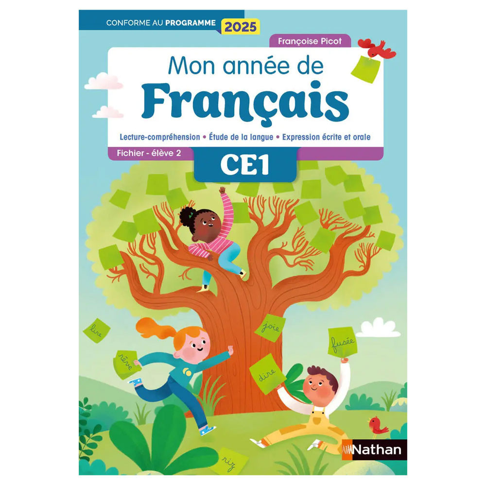 Mon année de francais CE1 - Fichier élève 2