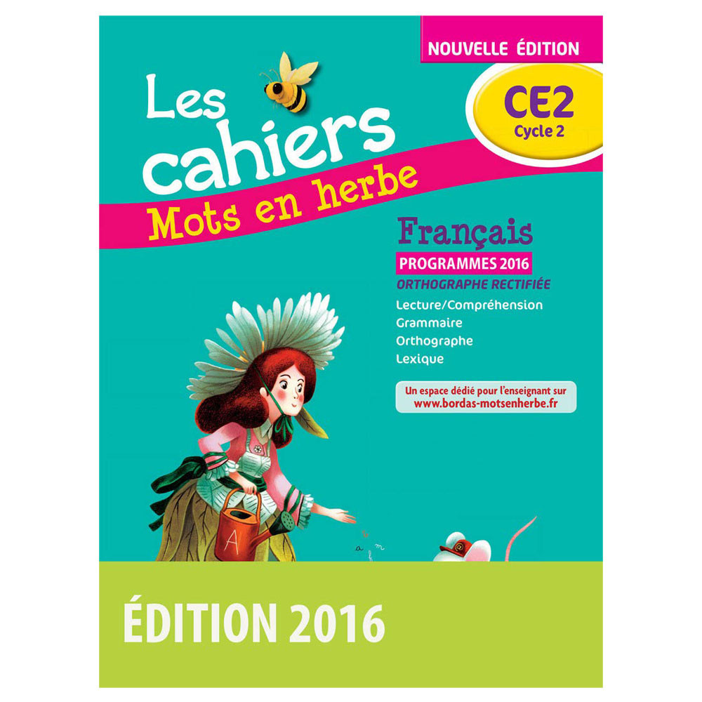 Mots en herbe CE2- Cahier d'exercices