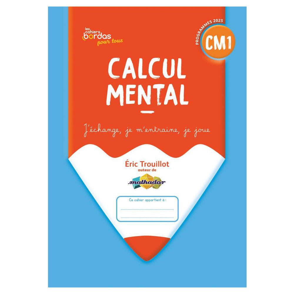 Calcul mental CM1  9782047409404