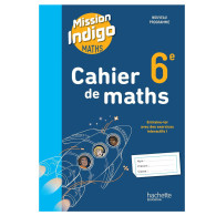 Cahier Mission Indigo 6e - Ed. 2025