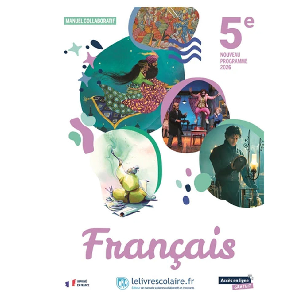 Français 5e - Manuel d'élève - Edition 2026