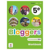 Bloggers 5e - Anglais (2026) - Workbook - 1e édition