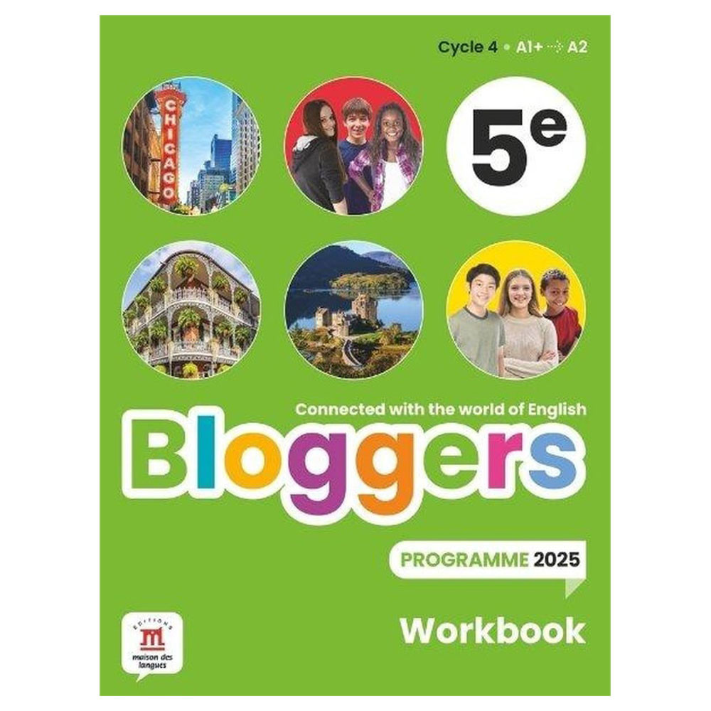 Bloggers 5e - Anglais (2026) - Workbook - 1e édition