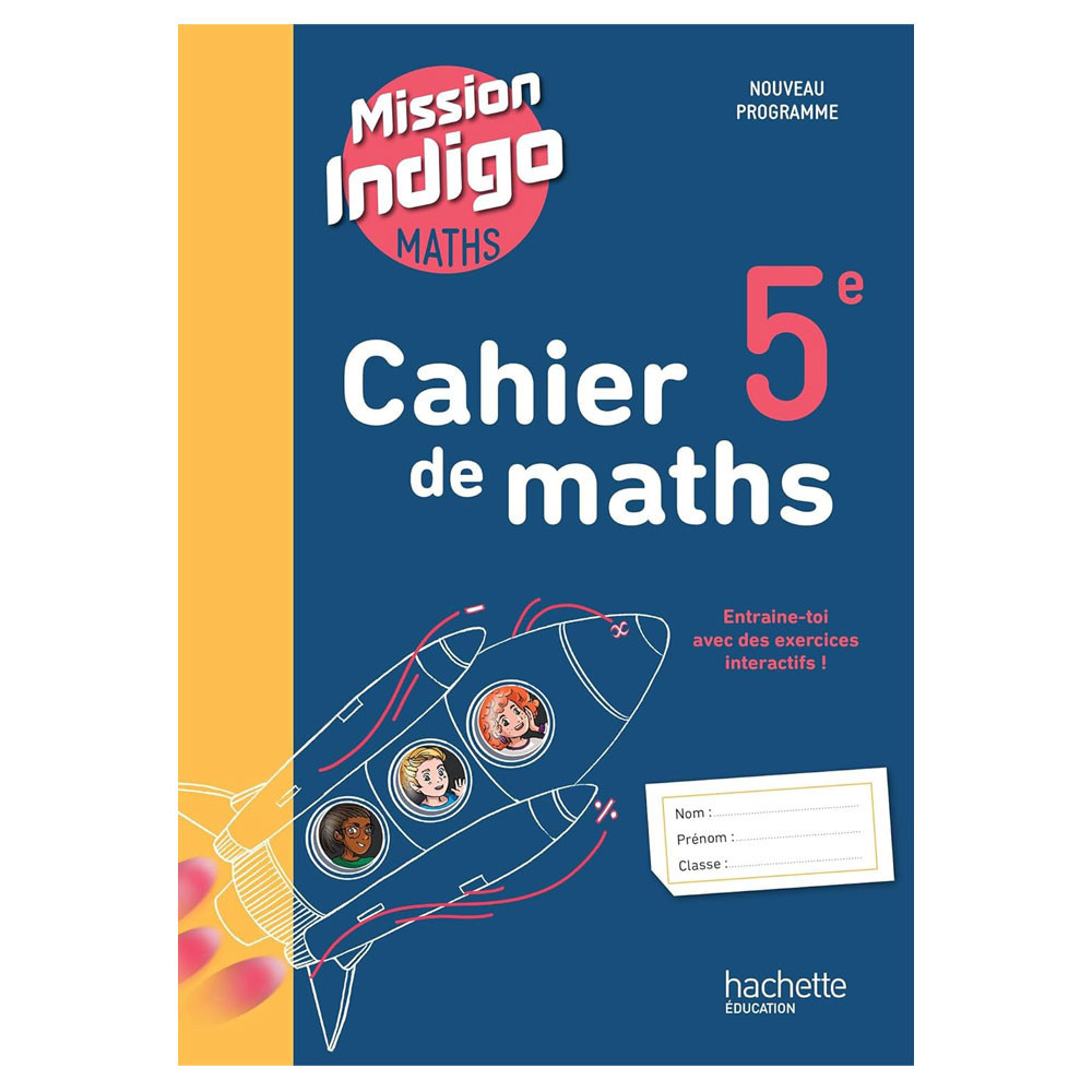 Mission Indigo 5e - Cahier de l'élève - Ed2026