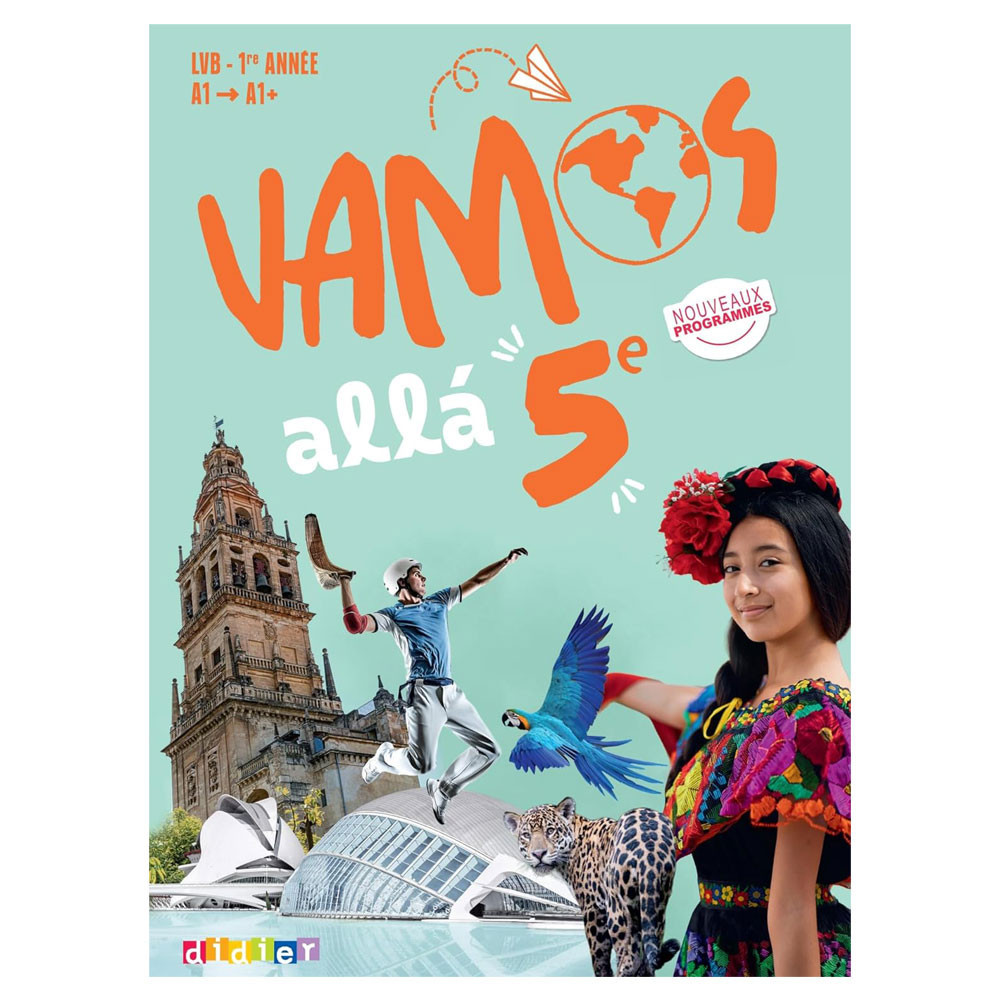 Vamos Allá - Espagnol 5e - Livre élève- Ed2026