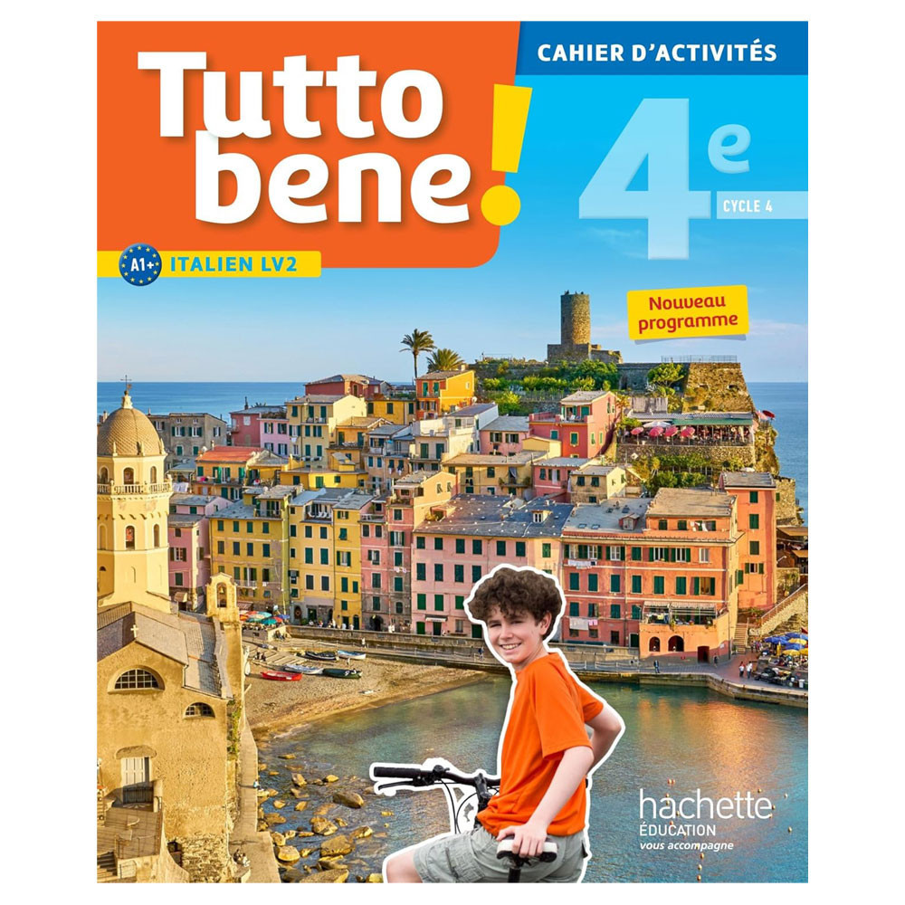Tutto bene! italien cycle 4 / 4e LV2 - Cahier d'activités - Cahier, cahier d'exercices, TP- Ed 2017