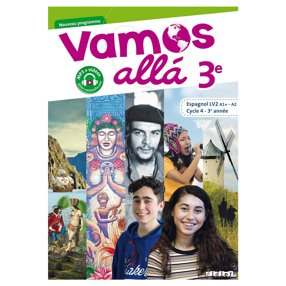 Vamos allá 3e LV2 Espagnol - Livre de l'élève- Ed 2017