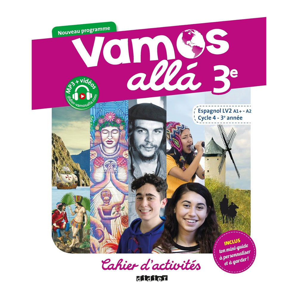 Vamos allá 3e LV2 Espagnol - Cahier d'activités- Ed 2017
