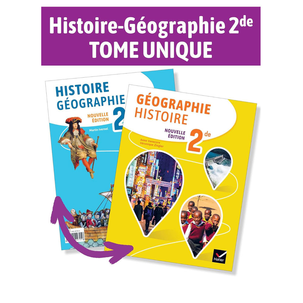 Histoire Géographie 2de - livre de l'élève - Éd. 2023