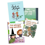 MHF Lecture-Compréhension CE1 - Pack des 4 ouvrages