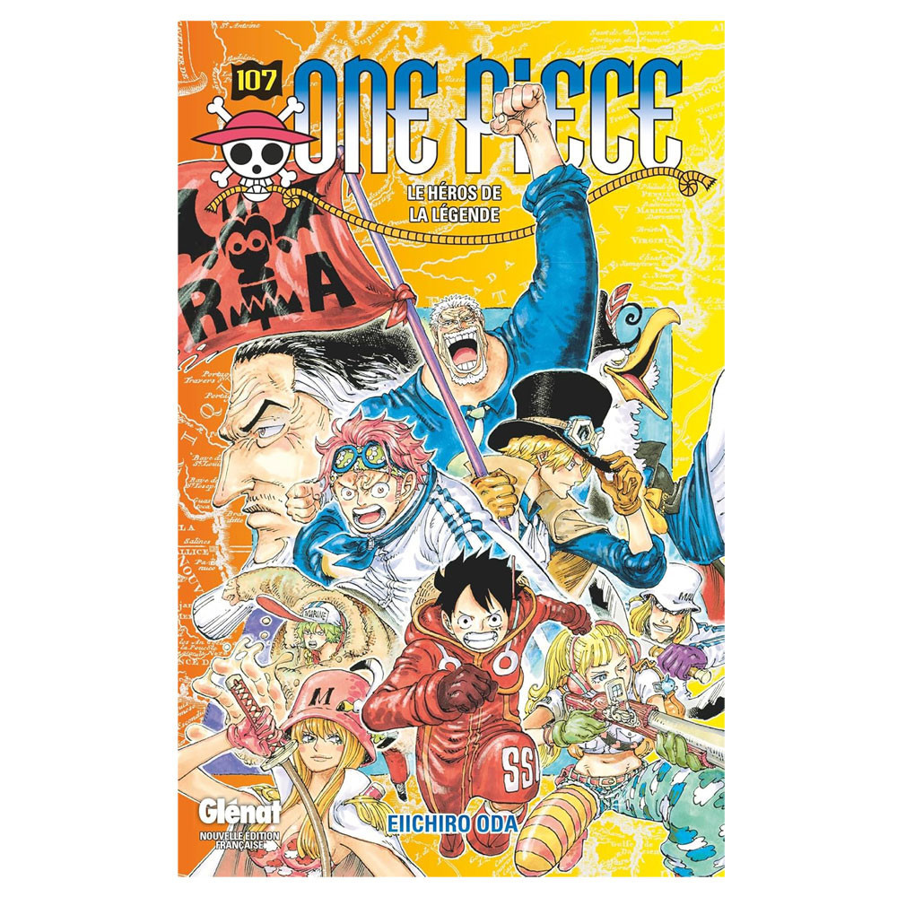 One Piece -  Tome 107 - Le héros de la légende - Eiichirô Oda