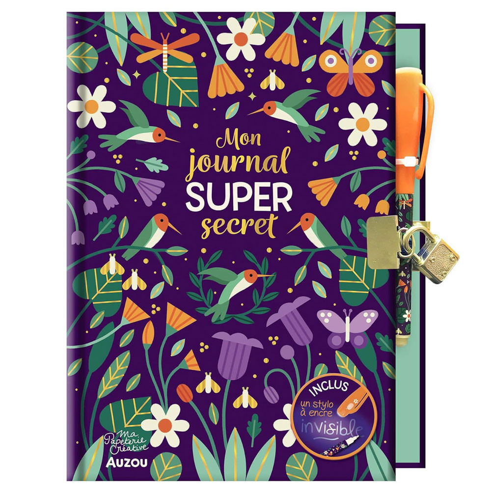 Ma papeterie créative - Mon carnet secret - Encre invisible