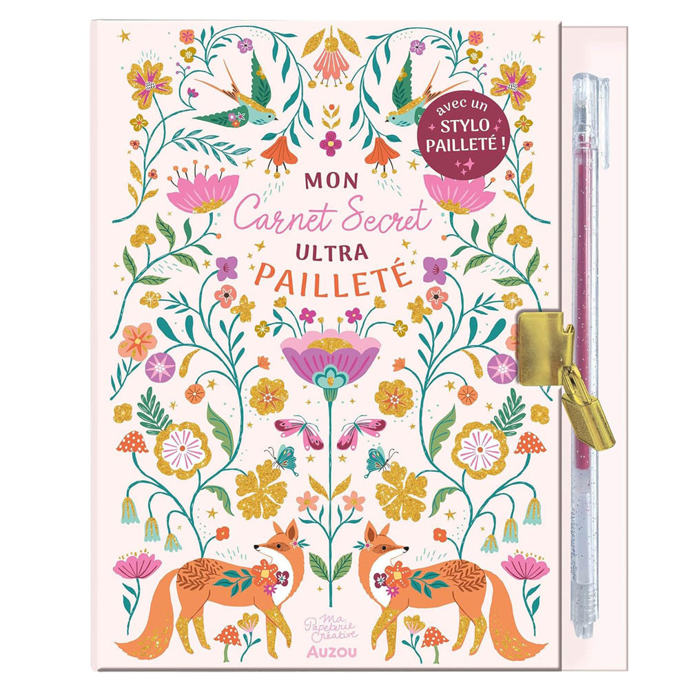 Ma papeterie créative - Mon carnet secret - Ultrapailleté