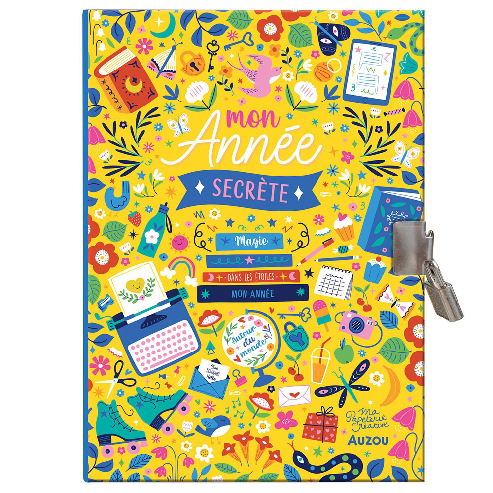 Ma papeterie créative - Mon carnet secret - Mon année secrète