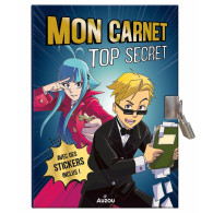 Ma papeterie créative - Mon carnet top secret - Manga