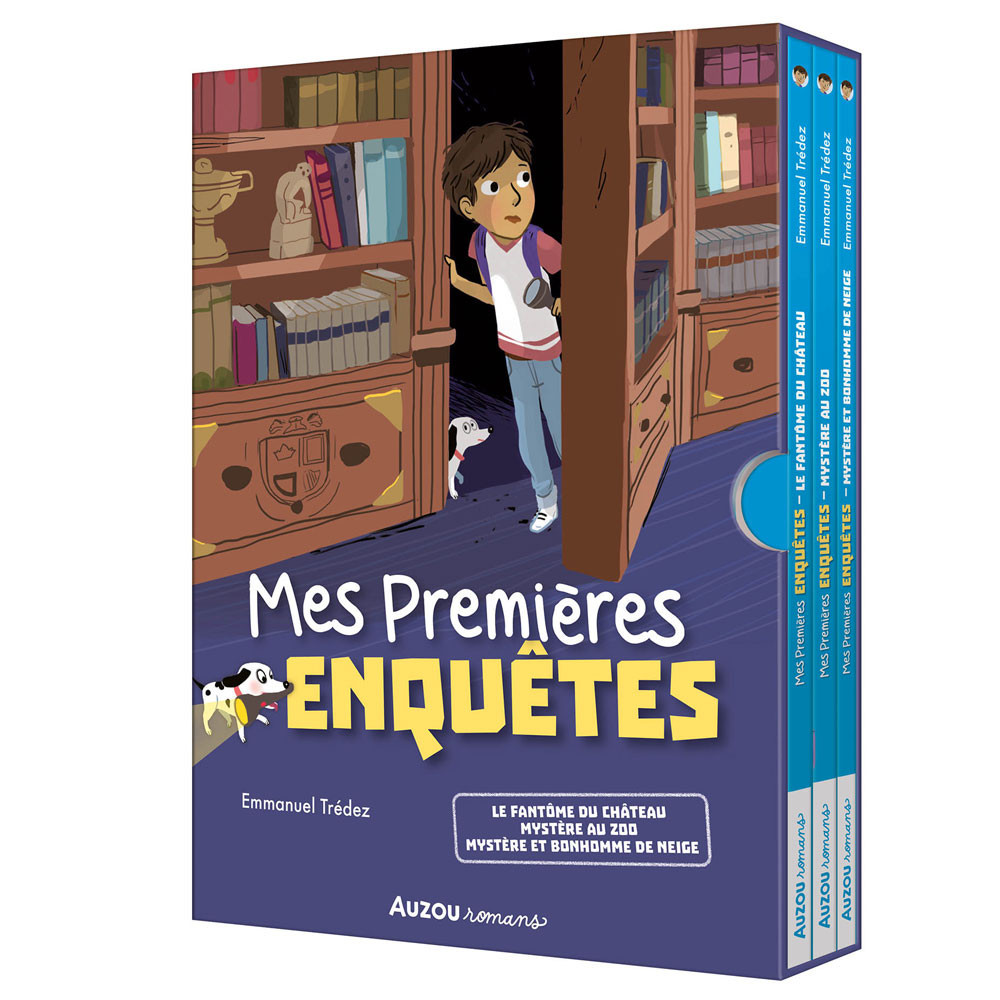 Mes premières enquêtes - Coffret bibliothèque 1  - Tomes 1 à 3
