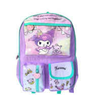 Sac à Dos Scolaire Ergonomique Kuromi - Sweet & Magic Pastel - KUR01-3147T