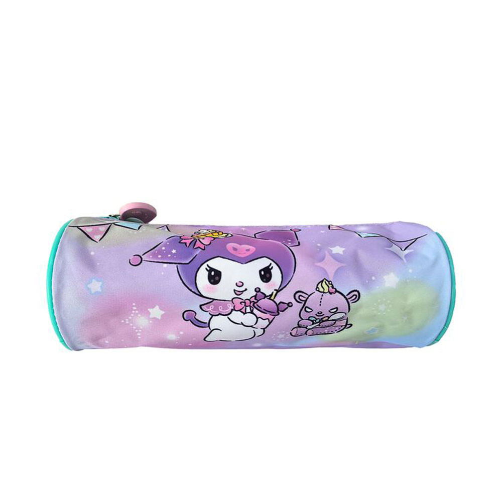 Trousse scolaire ronde - Kuromi - Sweet & Magic Pastel - KUR01-623