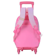 Sac à Dos à Roulettes Ergonomique - Dégradé Rose Candy - HK801-3140