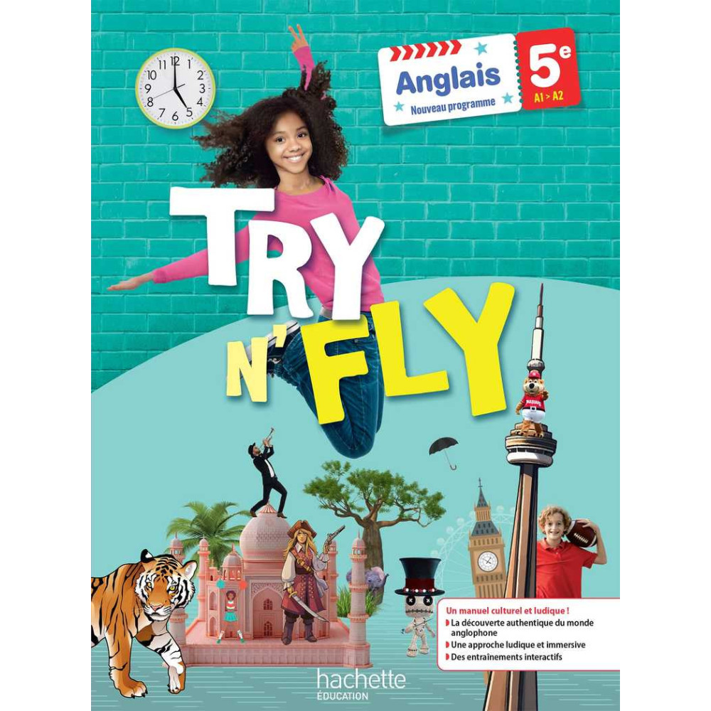 Try n' Fly Anglais 5e - Livre élève - 2026