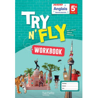 Try n' Fly Workbook Anglais 5e - Cahier élève -2026