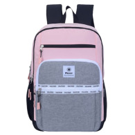 Sac à dos scolaire  - tricolore pastel - P25S5-3112A