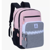 Sac à dos scolaire  - tricolore pastel