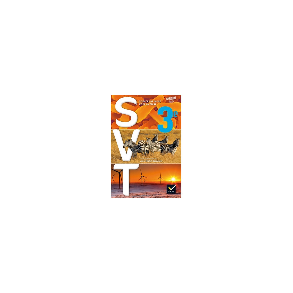 SVT 3e - Ed. 2017 - Livre élève