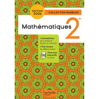 Barbazo Mathématiques 2de - Livre élève