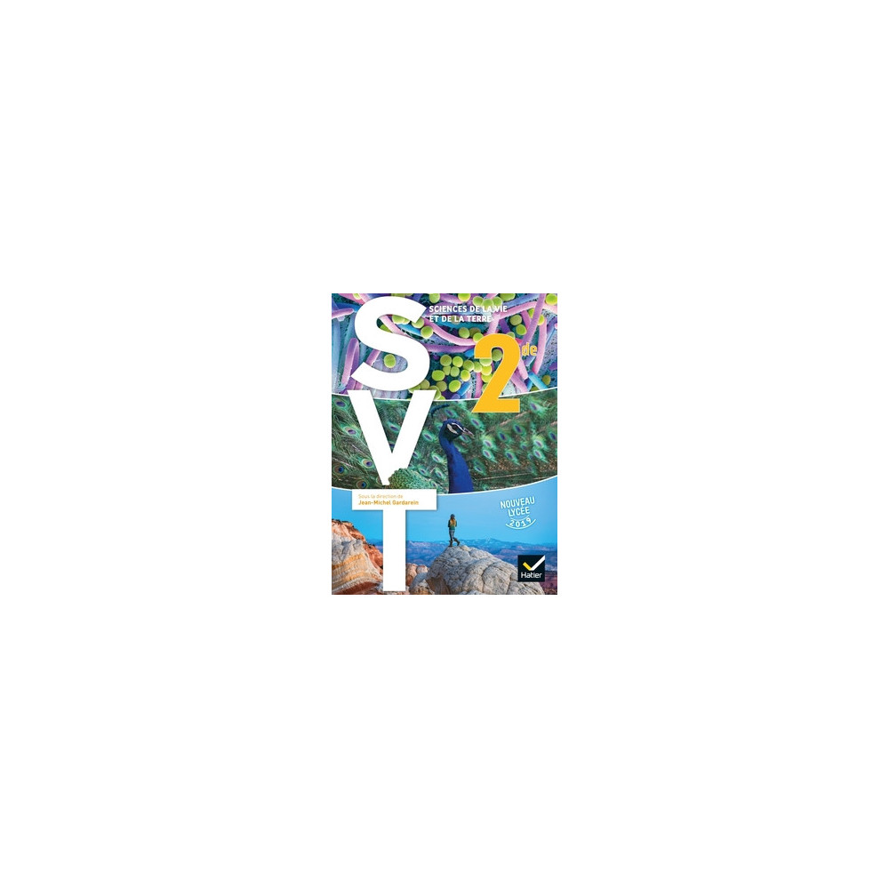 SVT 2de - Éd. 2019 - Livre élève