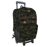 Sac à Dos à Roulettes -Design Militaire