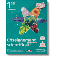Enseignement scientifique 1re - Ed 2023