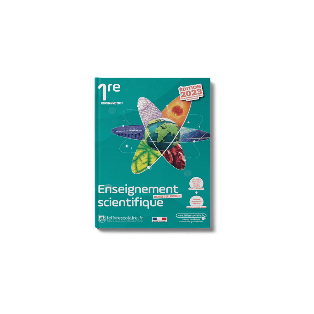 Enseignement scientifique 1re - Ed 2023