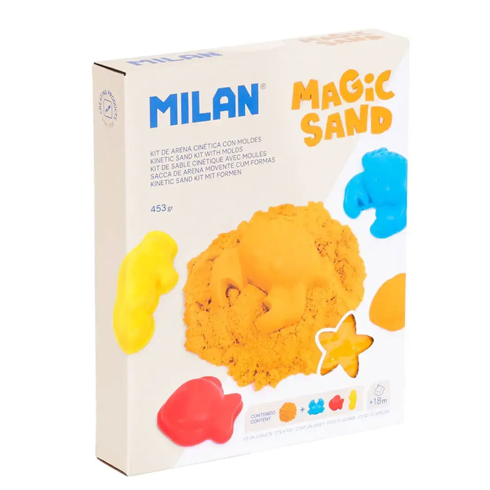 Kit sable magique - Magic Sand- avec moules