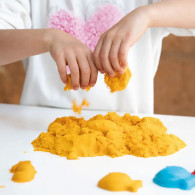 Kit sable magique - Magic Sand- avec moules