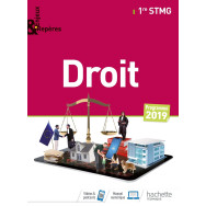Enjeux et Repères Droit 1re STMG - Livre élève - Éd. 2019