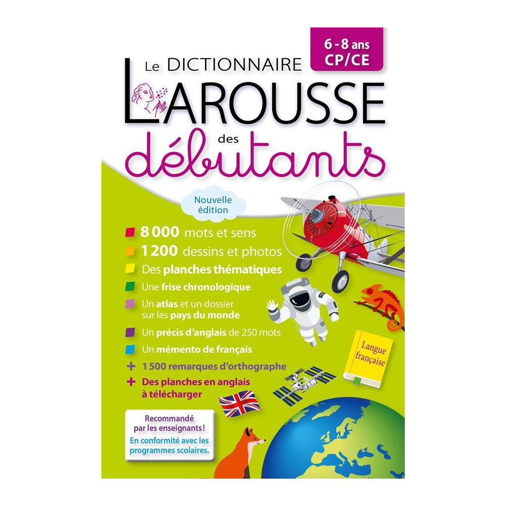 Le dictionnaire Larousse des débutants