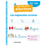 Mon petit cahier d'écriture CE1 / CE2 : Les majuscules cursives
