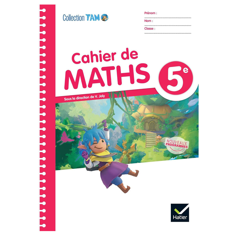 TAM Maths 5e - Ed. 2026 - Cahier élève