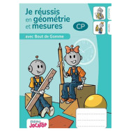Je réussis en géométrie et mesures avec bout de gomme -CP
