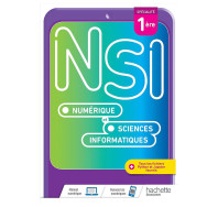Numérique et Sciences Informatiques 1re Spécialité - Livre élève - Ed. 2021