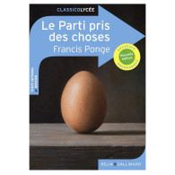 Le parti pris des choses - Francis Ponge