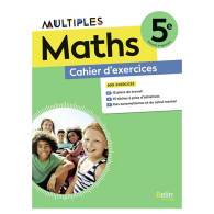 Cahier d'exercices Maths 5e Multiples -Ed2026-Cahier d'exercices élève