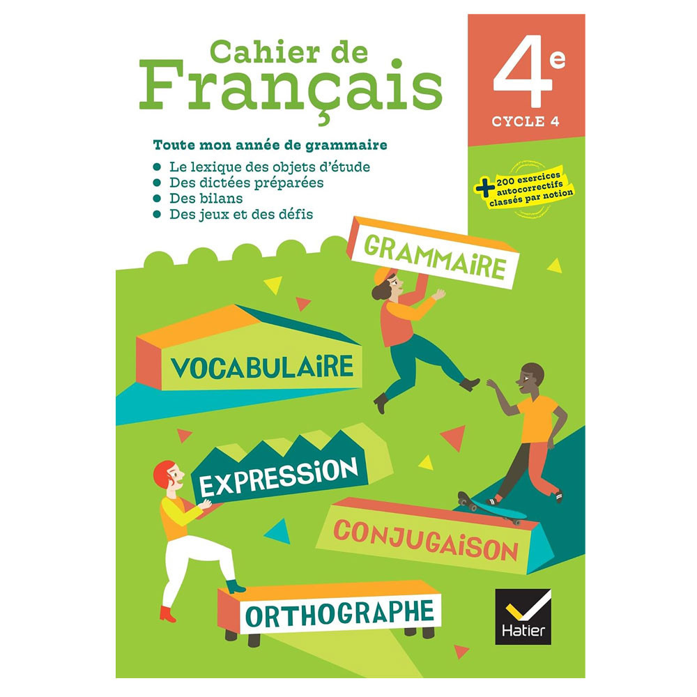 Cahier de Français 4e - Ed. 2024 - Cahier élève